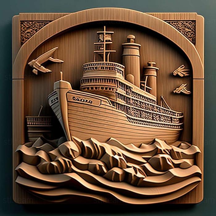 3D модель Игра Симулятор корабля 2006 (STL)